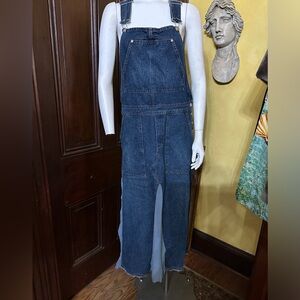 Rare Vintage 90’s Jean Paul Gaultier denim jeans Overall dress size 8.